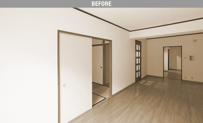 リビングダイニングBefore